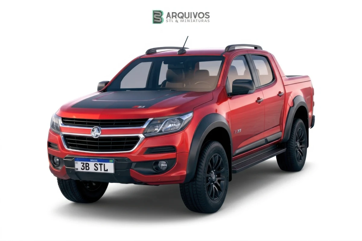 Modelo 3D STL - Holden Colorado DoubleCab 2020 — foto 5